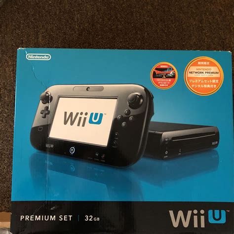 限定価格セール！ 値下げ中 Nintendo Wii U Wii U プレミアムセット Kuro ¥10660