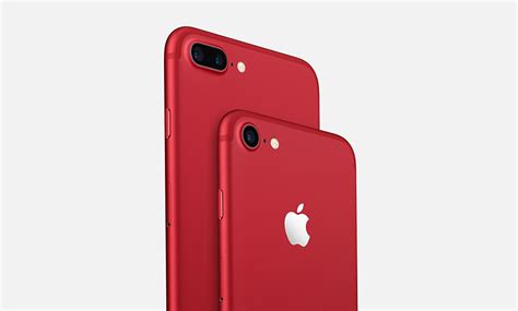 Apple Announces Product Red Iphone 7 And 7 Plus Editions