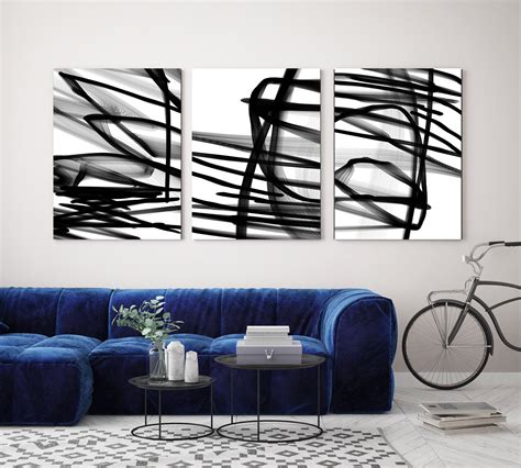 Black And White Wall Painting Ideas