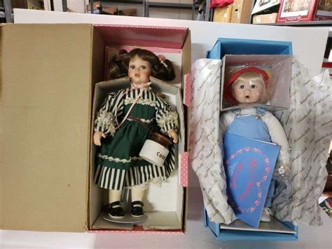 Treasury Collection And Knowles Porcelain Dolls Trice Auctions