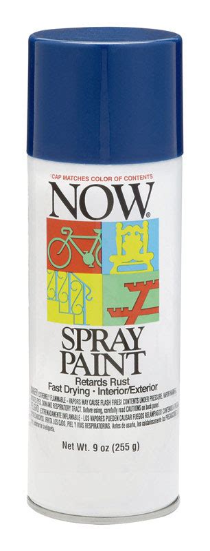 Now Royal Blue Metallic Spray Paint 9 Oz Vshe17062 21207