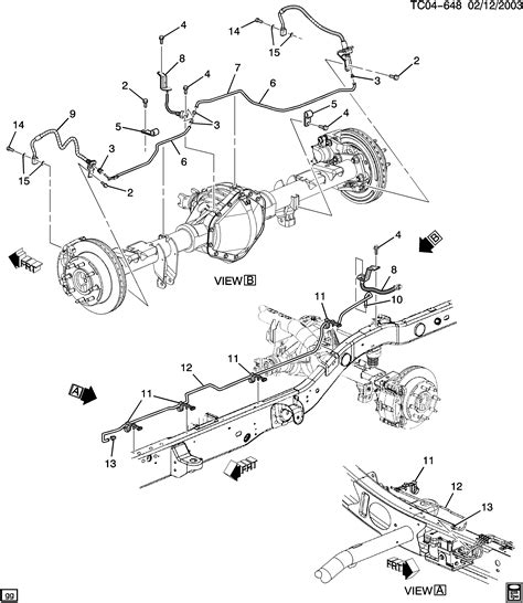 2006 Chevy Truck Brake Diagram