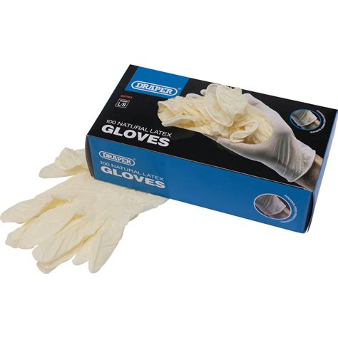 Draper Disposable Latex Gloves Disposable Gloves