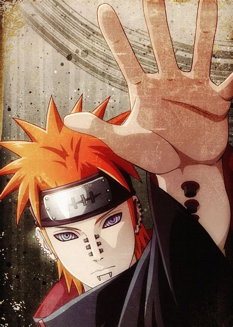 Naruto Anime And Manga Poster Print Metal Posters Displate
