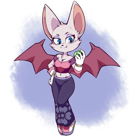 Rogue The Bat Sonic Furry Furry Art