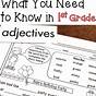 Teaching Adjectives To First Graders