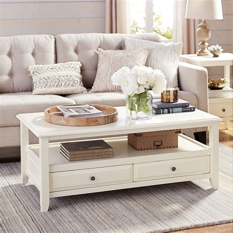 Pin By Valeriejewelry On Living Room Table Antique White Coffee Table