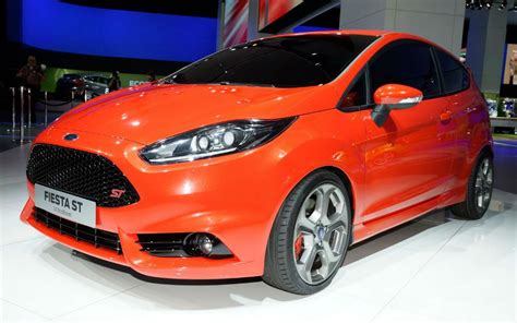2014 Ford Fiesta St Molten Orange Car Design Pinterest