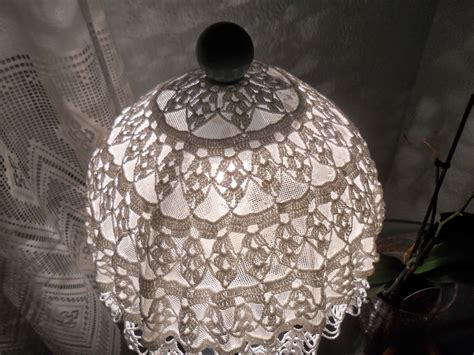 Annies Journal Crocheted Lampshade