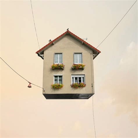 Flying Houses Surreal Photos Of Houses That Appear To Be Floating