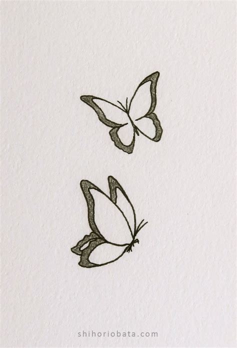 Hình Vẽ đáng Yêu Cute Drawing Butterfly Tuyệt Vời để Tô Màu Và Vẽ Trang Trí
