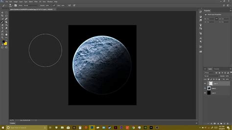 Creating A Planet In Photoshop Youtube