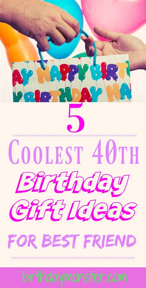 40th Birthday T Ideas For Best Friend Birthday Monster
