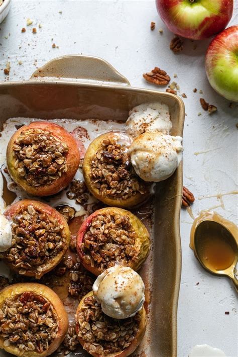 It is fantastically crisp, thanks to larger individual cells within its flesh, and it. Vegan Pecan Crumble Baked Apples with Coconut Milk Caramel ...