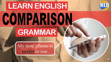 Comparison English Grammar YouTube