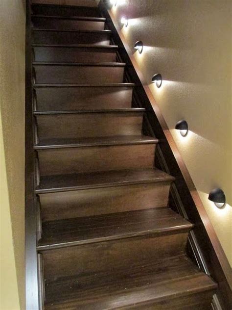49 Beautiful Light Stairs Ideas You Can Start Using Today Diy Stairs Basement Stairs