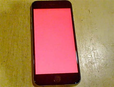 How To Fix Red Screen Of Death On Iphone 6