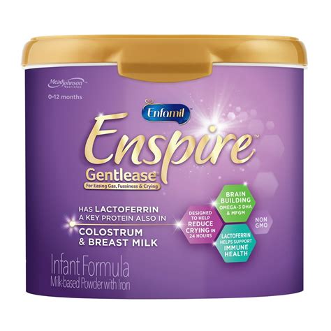 Enfamil Enspire Gentlease Infant Formula With Mfgm And Lactoferrin