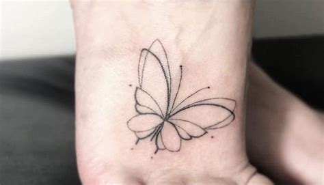 Pin By Frenchkiss On Animal Tattoo Ideas Simple Butterfly Tattoo