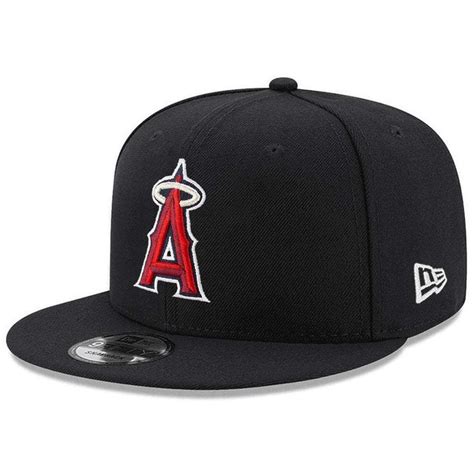 Los Angeles Angels New Era Mlb Team 9fifty Snapback Hat Black Us