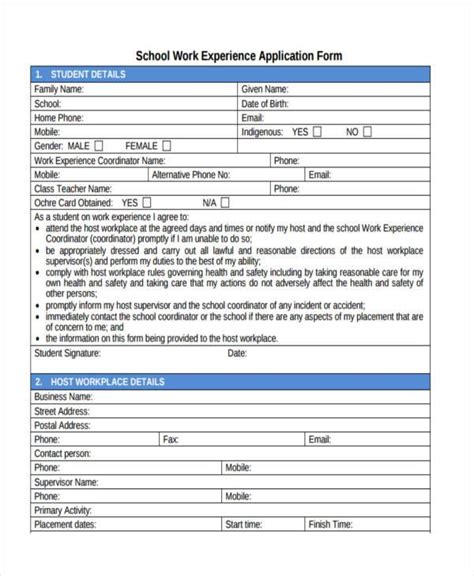 Free 32 Simple Job Application Forms In Pdf Ms Word Excel