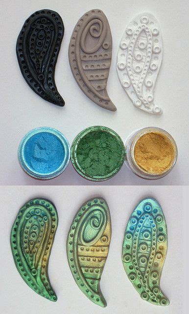 Color Theory For Mica Powders On Polymer Clay Polymer Clay Tools