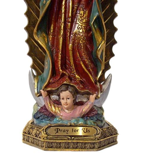 Our Lady Of Guadalupe Religious Statue Virgin Of Mexico Ebay