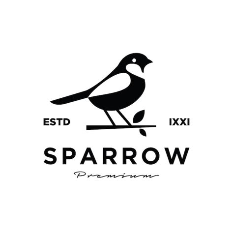 Premium Vector Sparrow Bird Premium Logo Design