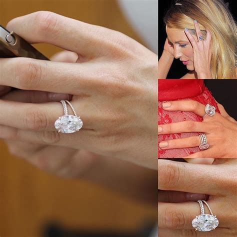 The Most Expensive Celebrity Engagement Rings Blake Lively And Ryan Reynolds The Magnificent