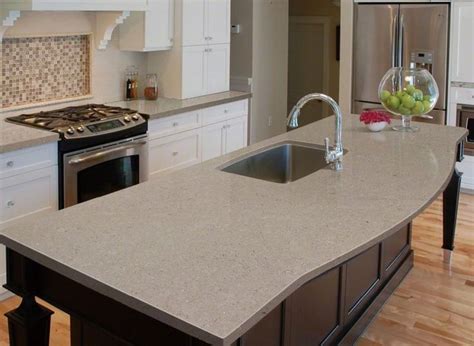 With a 6 inch backsplash, with square finished edge laminated flat edge on one long side and two short sides, then the slabs are shipped here in containers and are ready to be installed. Best Quartz Countertops Colors for Your Kitchen in 2020 ...