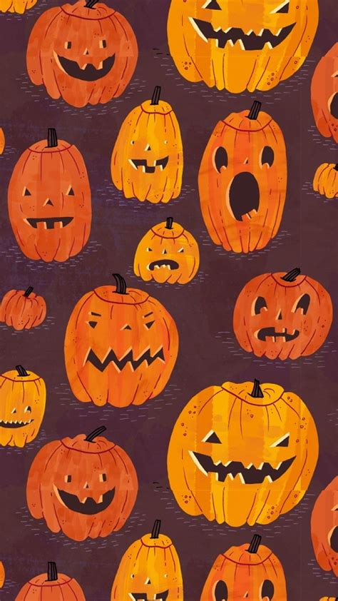 Cute Halloween Phone Wallpaper 64 Images
