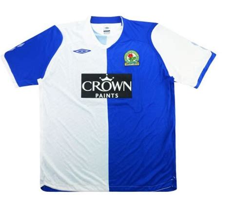 Blackburn Rovers 2008 09 Kits