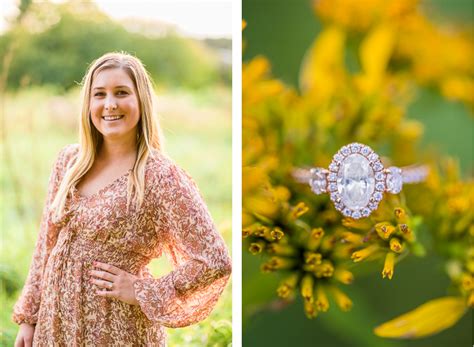 Wildflower Engagement Session At Pen Park In Charlottesville Hunter And Sarah Photography