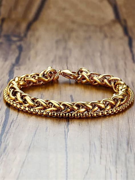 Share Gold Bracelet Models For Mens Super Hot Billwildforcongress