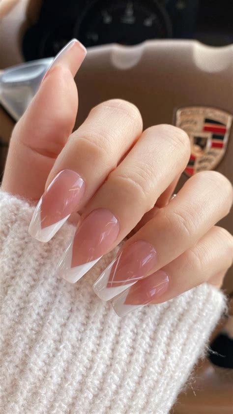 Pin By Alicia Ardieta On Nail In 2020 French Tip Acrylic Nails