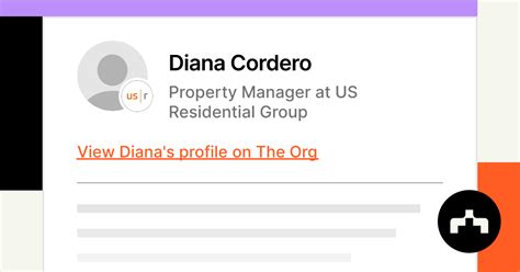 Diana Cordero Property Manager At Us Residential Group The Org