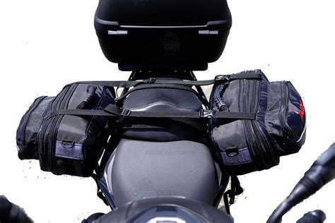 Alforjas Textiles Para Moto 28 Litros No Requiere Herrajes Envío Gratis