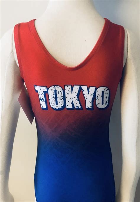 Sml100 01 Holotek Japan 2020 Tokyo Gymnastics Leotard Gk Elite