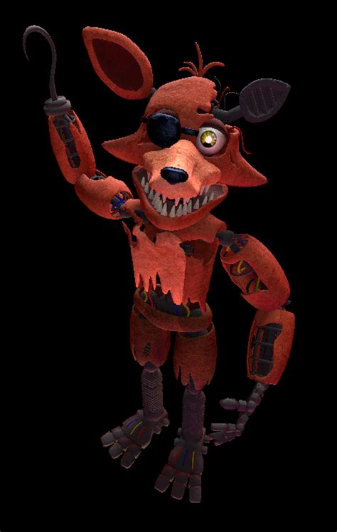 Withered Foxy By Adventure Fredbear On Deviantart