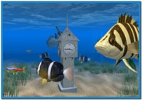 Goldfish Aquarium 3d Screensaver 102 Duvar Kağıtları Duvar Akvaryum