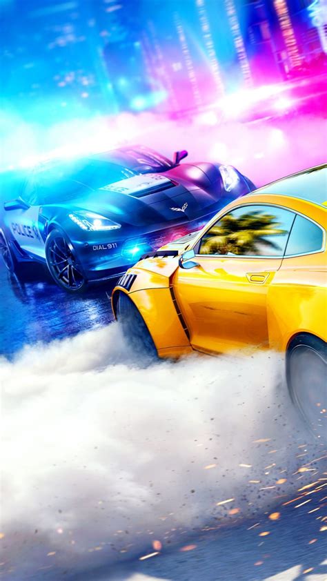 Here is a list of need for speed games that are part of a series. Need For Speed Heat Free 4K Ultra HD Mobile Wallpaper
