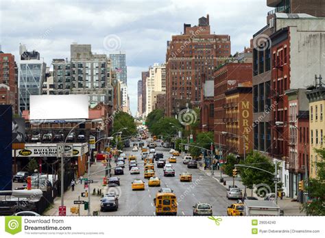 New York City Street Scene Editorial Image Image 29054240