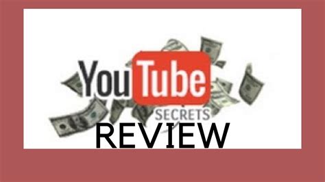 Youtube Secrets Review Youtube