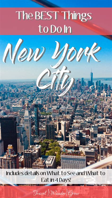 4 Days In New York The Ultimate Travel Guide New York Travel Guide