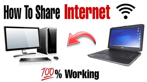 How To Share Internet From Laptop To Pc Tutorial Youtube