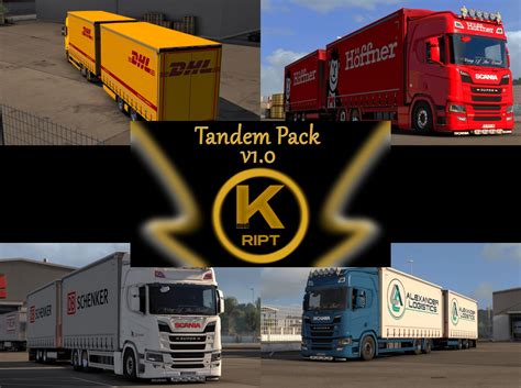 Tandem Skin Pack V10 Ets 2 Mods Ets2 Map Euro Truck Simulator 2 Mods Download