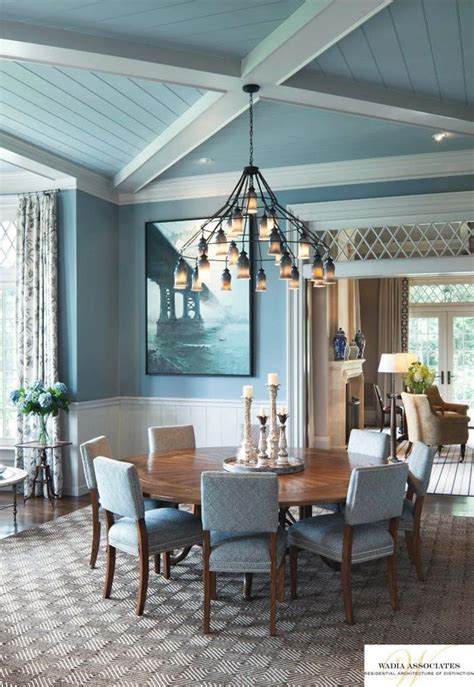House Of Turquoise Wadia Associates Dining Room Blue Dining Room