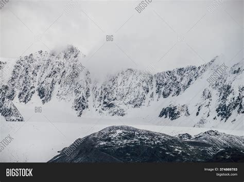 Black Mountains White Image And Photo Free Trial Bigstock