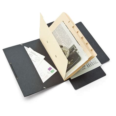 9 Compartment Cardboard File Folder Brown Manufactum Folder Design