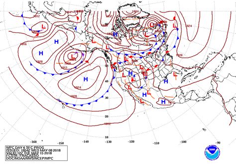 Current Weather Map Isobars
